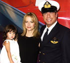 John Travolta, Kelly Preston i ich córka Ella Bleu Travolta, 2002