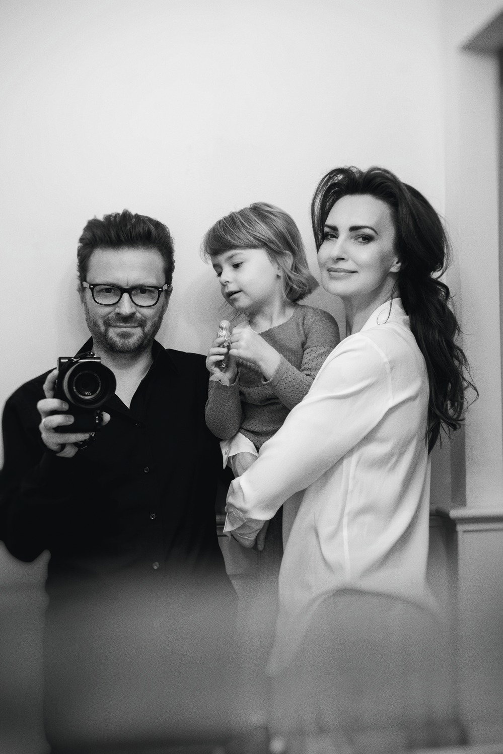 Agnieszka Maciąg, Robert Wolański z córką Viva! 24/2015