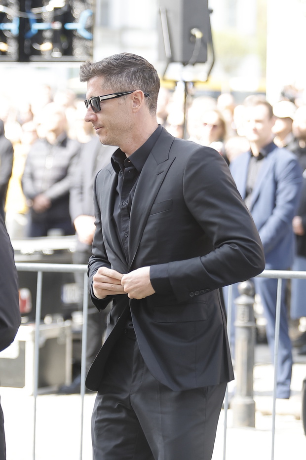 Na zdj.: Robert Lewandowski, Fot. Paweł Wrzecion/AKPA