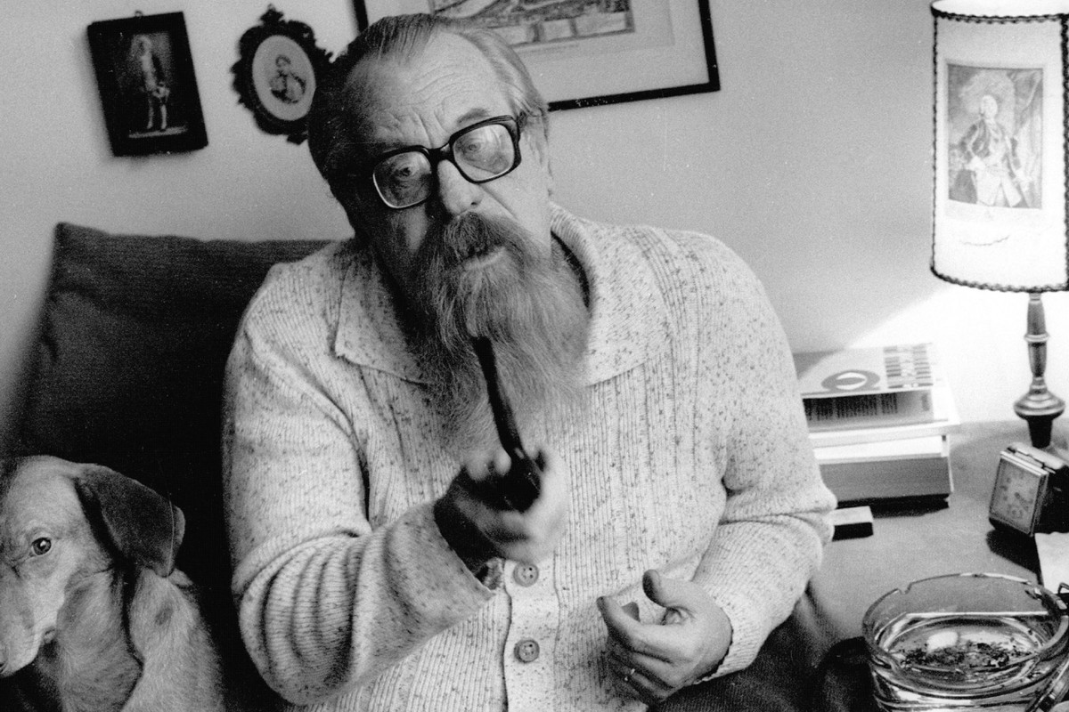 jamniki (2) - Szymon Kobylinski - rysownik, historyk, karykaturzysta.