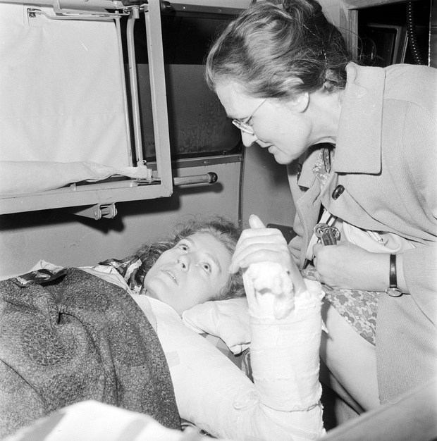 Anna German, 1967 rok. Powrót do Polski Anny German po wypadku na autostradzie Słońca we Włoszech