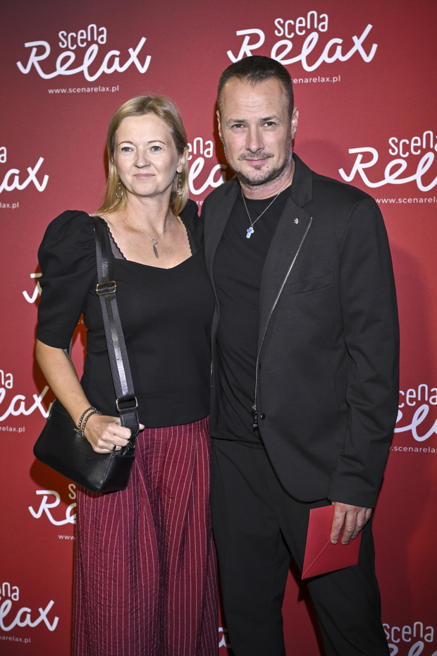 Paweł Małaszyński, Joanna Chitruszko, Premiera spektaklu "Pic na wodę", 17 września 2025nikowski/AKPA