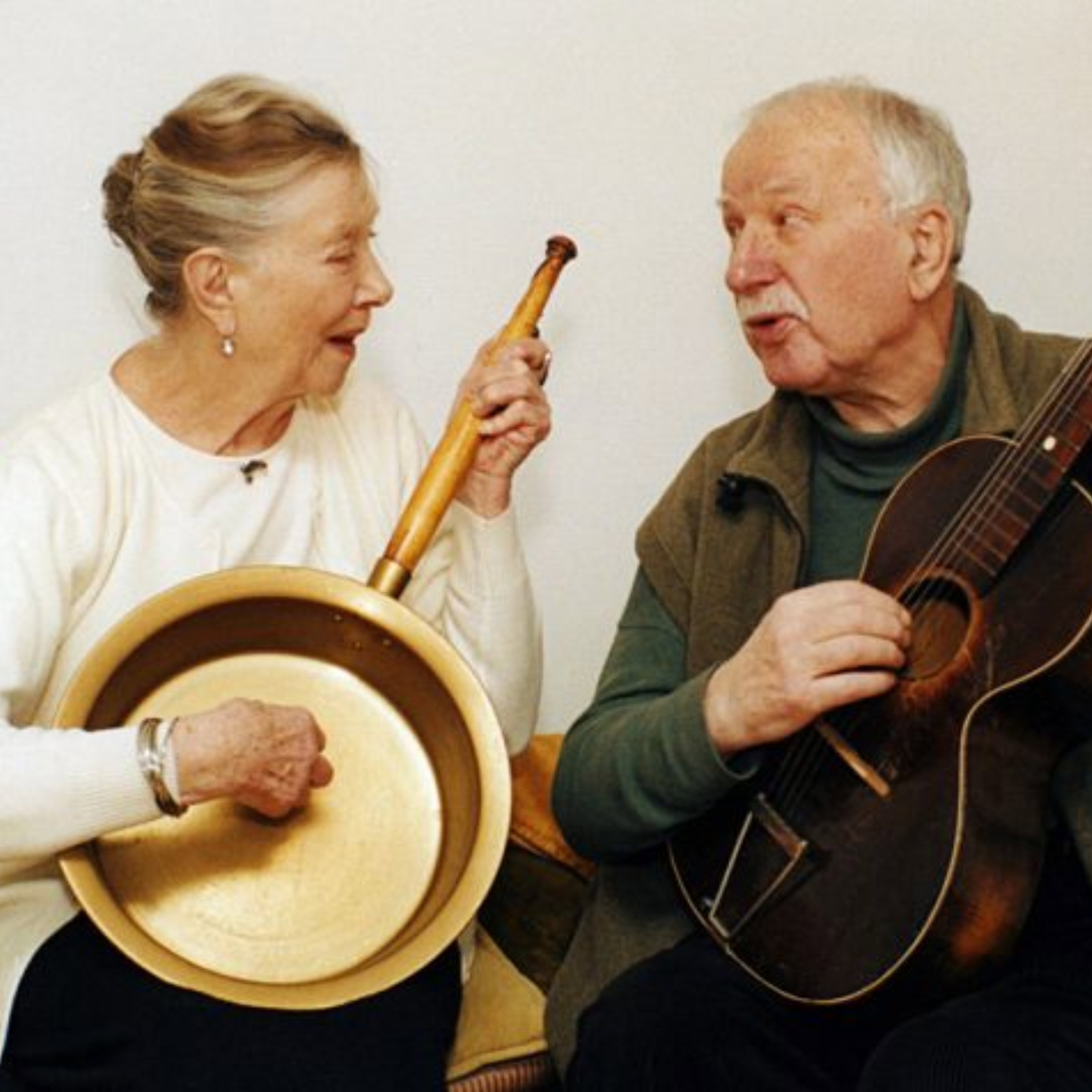 Wiesława Mazurkiewicz i Gustaw Lutkiewicz