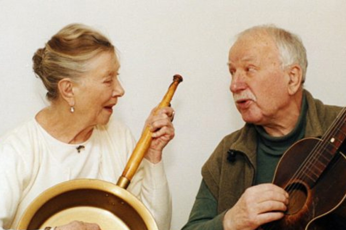Wiesława Mazurkiewicz i Gustaw Lutkiewicz