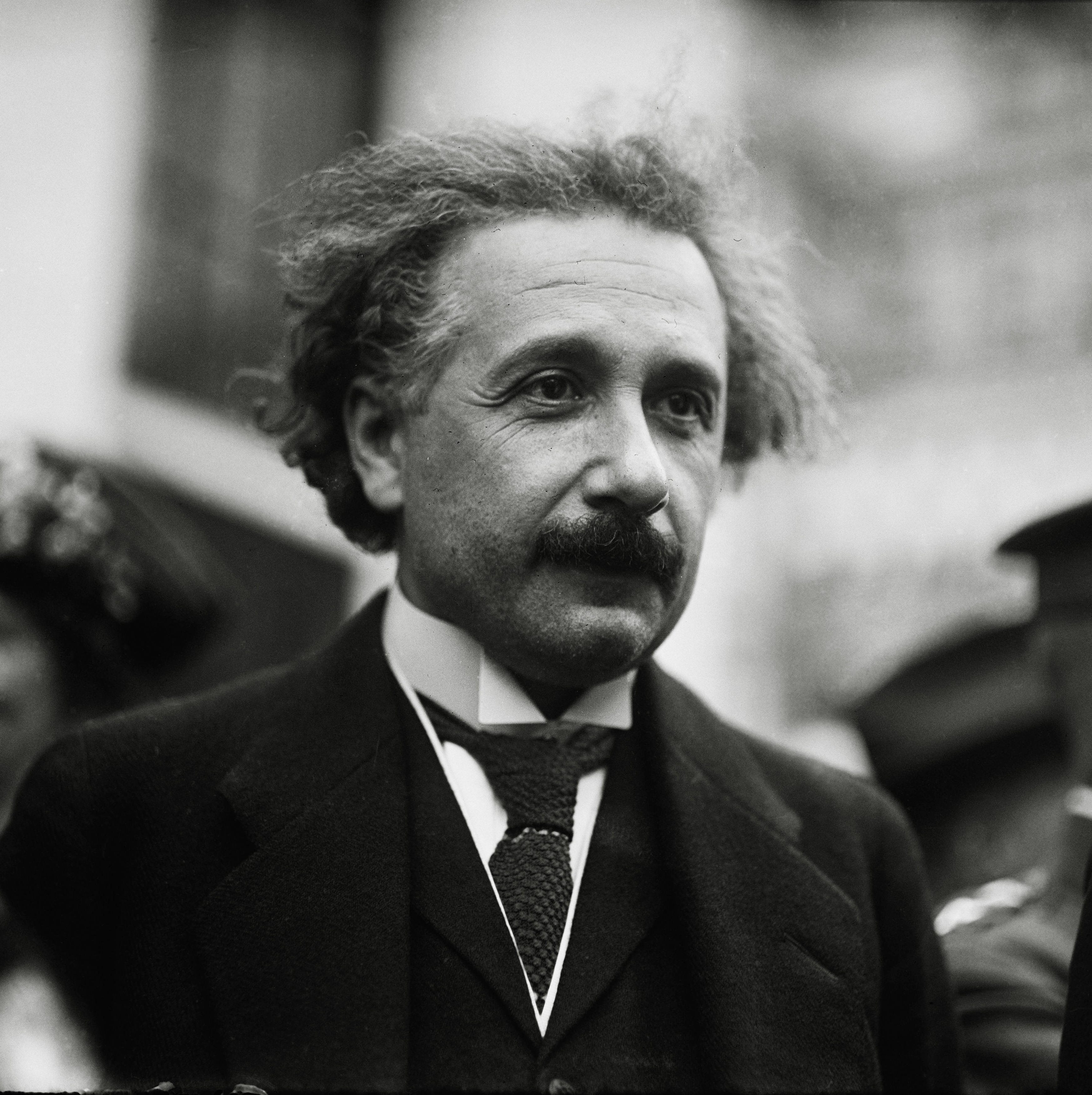 Albert Einstein, 1921.