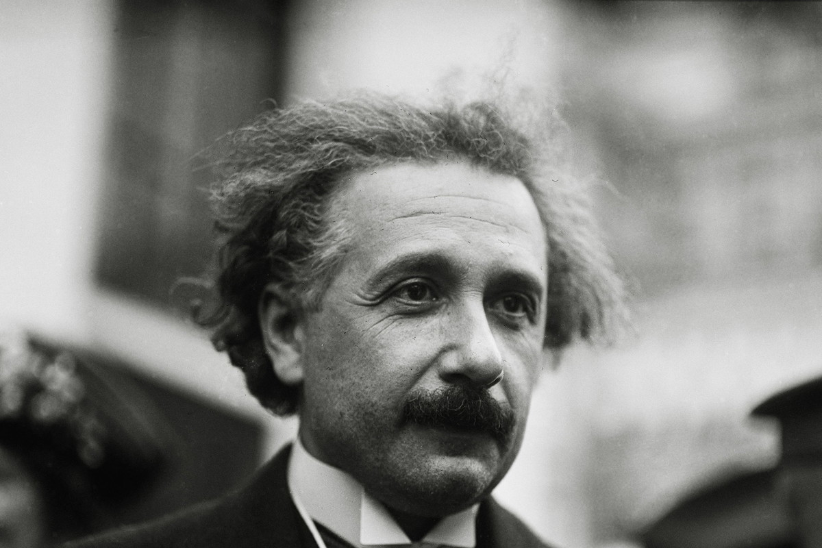 Albert Einstein, 1921.