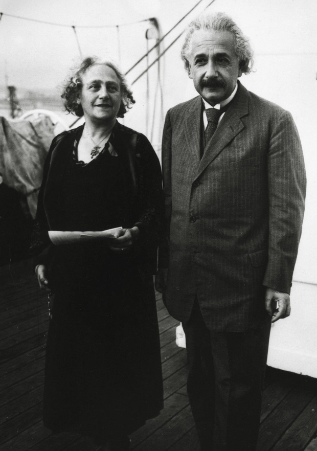 Albert Einstein i Elsa, 1919.