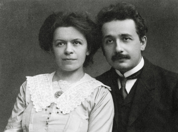 Mileva Maric i Albert Einstein, 1912.