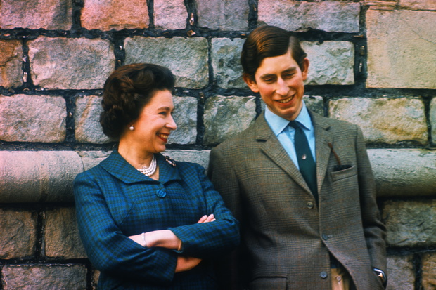 Prince Charlec and Queen Elizabeth