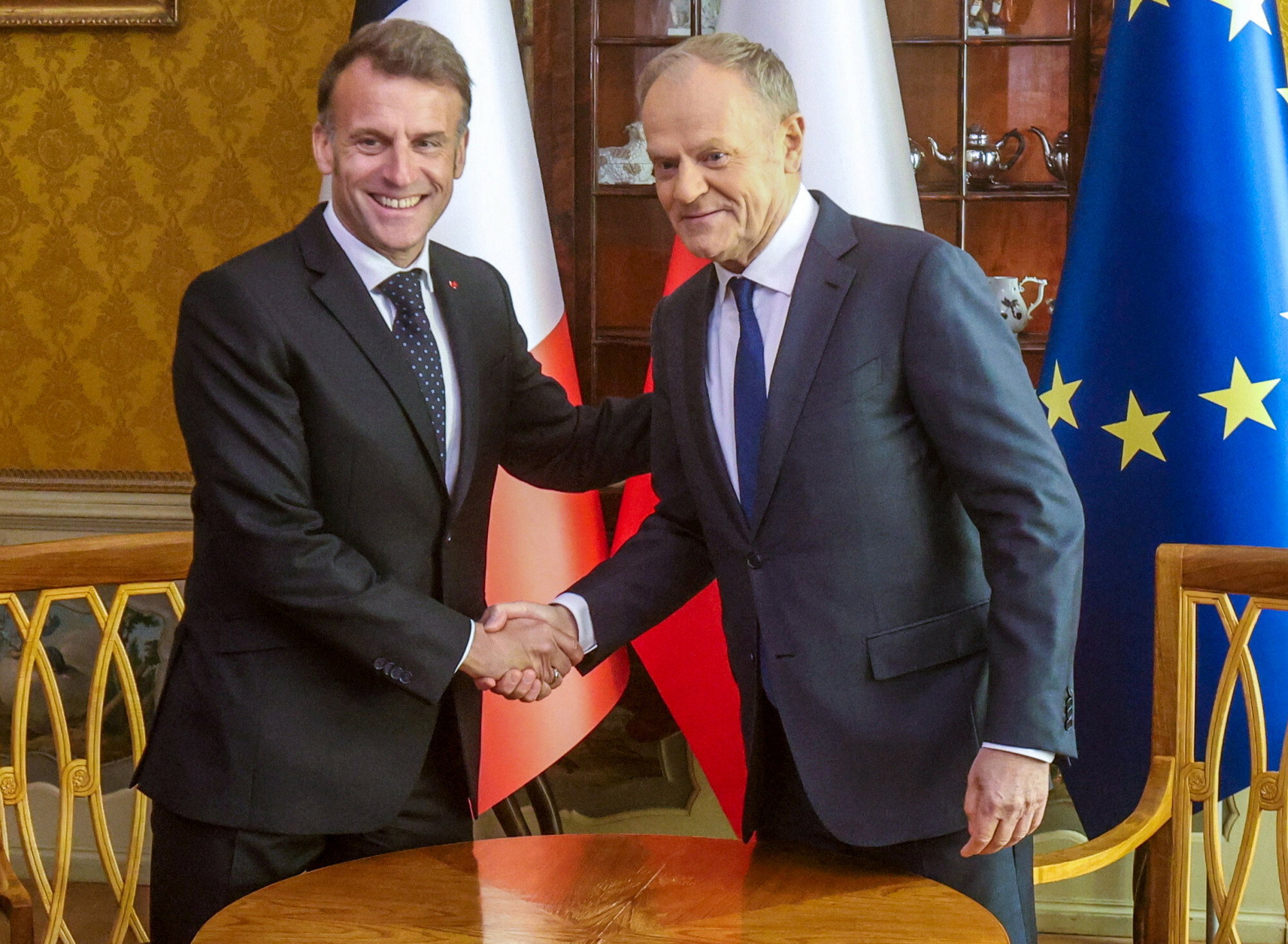 Emmanuel Macron, Donald Tusk