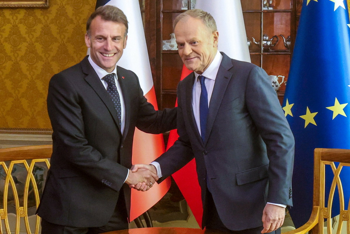 Emmanuel Macron, Donald Tusk