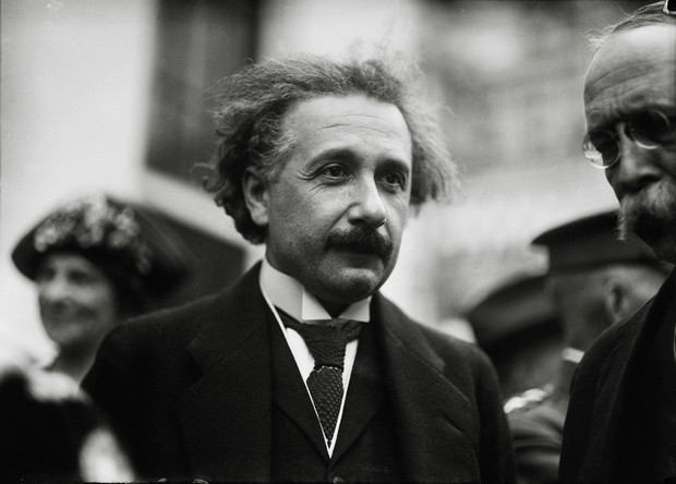 Albert Einstein, 1921.
