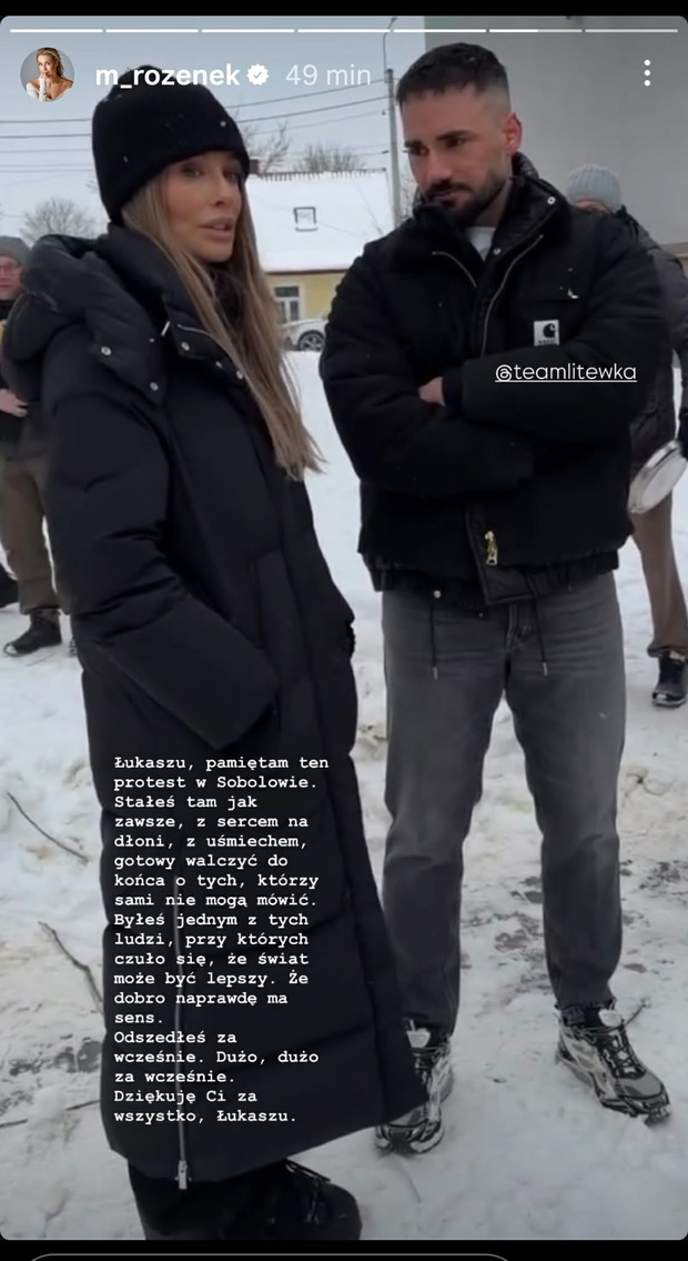 Małgorzata Rozenek-Majdan, Łukasz Litewka