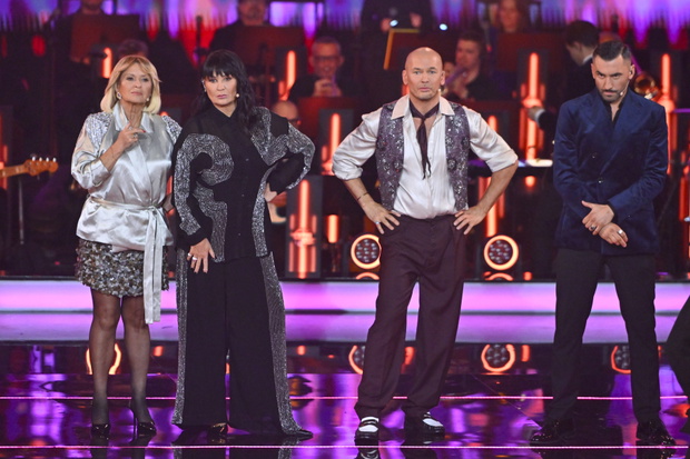 Na zdj.: Ewa Kasprzyk, Iwona Pavlović, Tomasz Wygoda, Rafał Maserak,