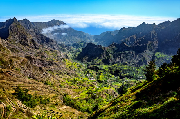 Wyspa Santo Antao, zachwyca zielenią.