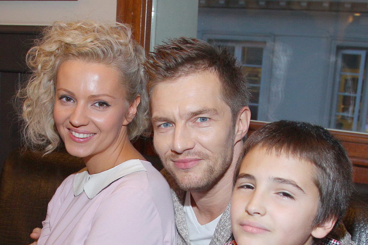 Adam Sztaba, Dorota Szelągowska z synem