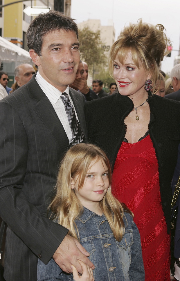 Antonio Banderas, Melanie Griffith, Stella Banderas