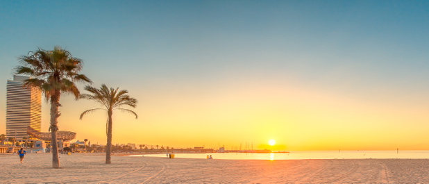 plaża Barcelona