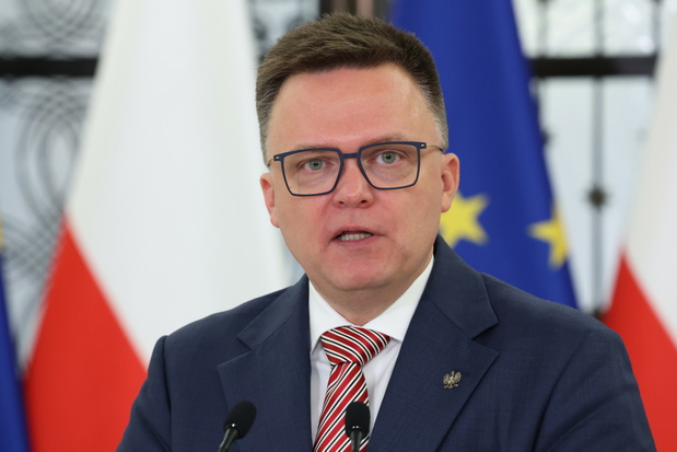 15.10.2025 Warszawa Sejm 43. posiedzenie Sejmu X kadencji - dzien 1 Szymon Holownia