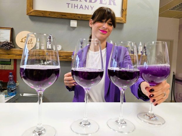 LAWENDOWE WINO Z TIHANY
