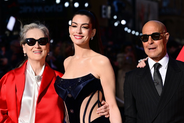 Meryl Streep, Anne Hathaway, Stanley Tucci, 22.04.2026.