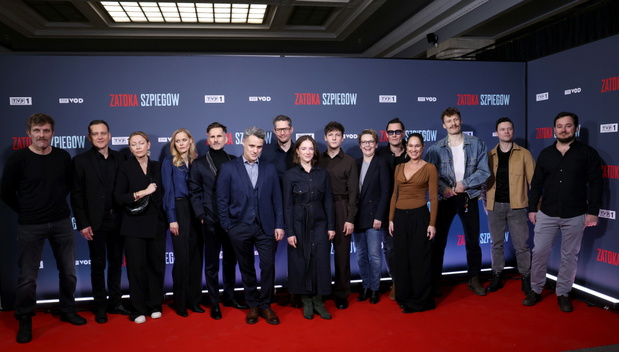 Pokaz 2 sezonu serialu "Zatoka szpiegów" - 19.02.2025, Warszawa, Polska