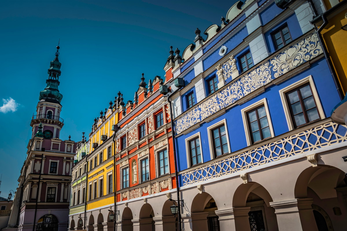 Kolorowe oblicze Zamościa