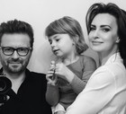 Agnieszka Maciąg, Robert Wolański z córką Viva! 24/2015