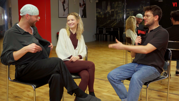 Paulina Gałązka, Michał Bartkiewicz, Rafał Kowalski - trening do Tańca z gwiazdami