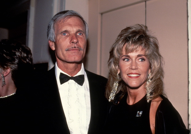 Ted Turner and Jane Fonda