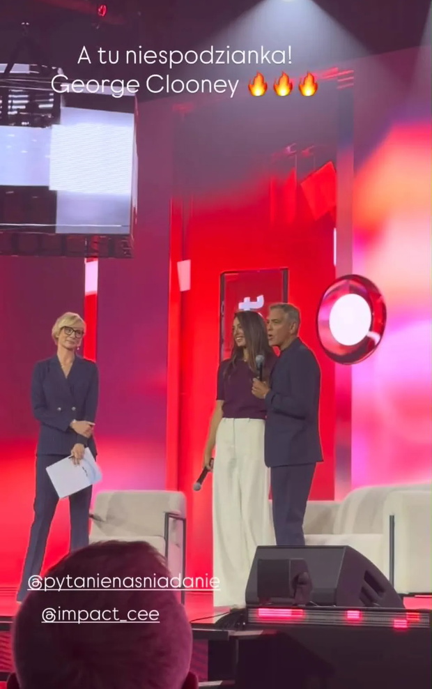 Amal Clooney, George Clooney, Anita Werner, Impact’26, Poznań