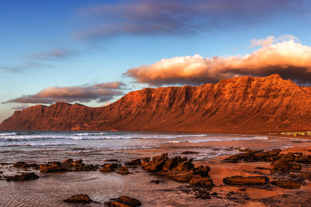 Plaża Caleta de Famara, Lanzarote