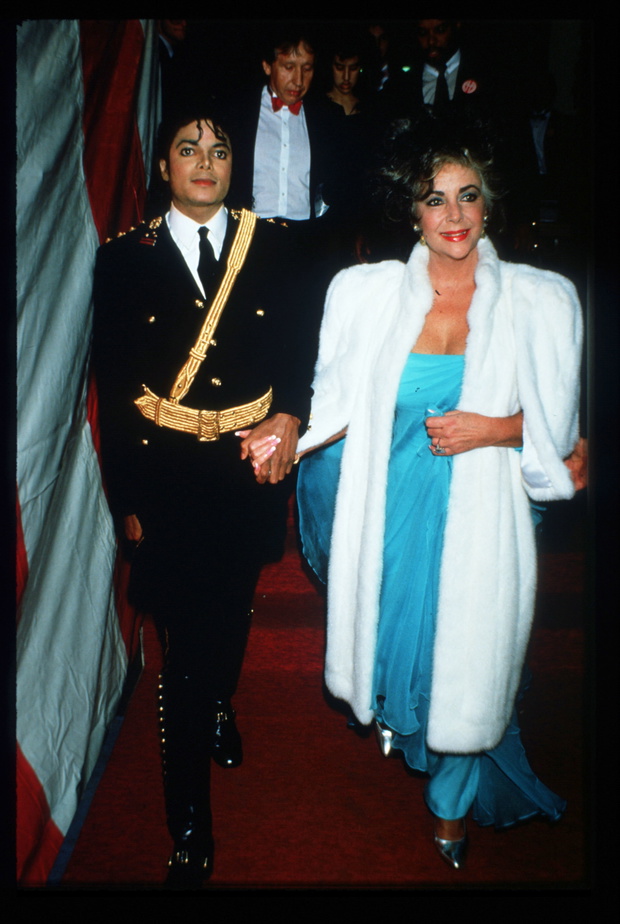 Elizabeth Taylor, Michael Jackson, 1986 rok