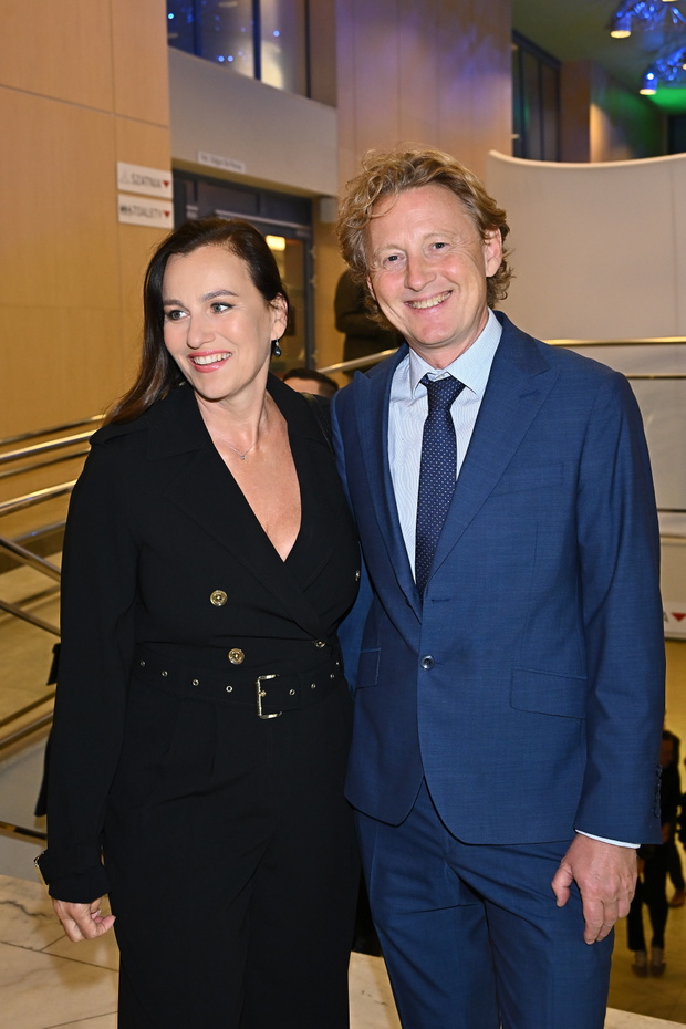 Rafał Olbrychski, Monika Rut Gdynia, 22.09.2025, 50. Festiwal Polskich Filmów Fabularnych Gdynia, dzień 1, poniedziałek,