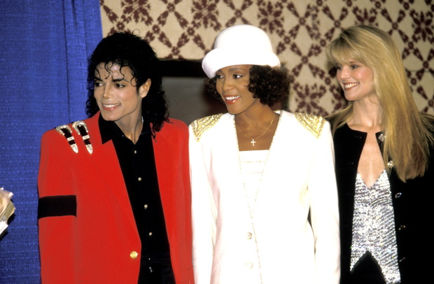 Michael Jackson, Whitney Houston, Christie Brinkley