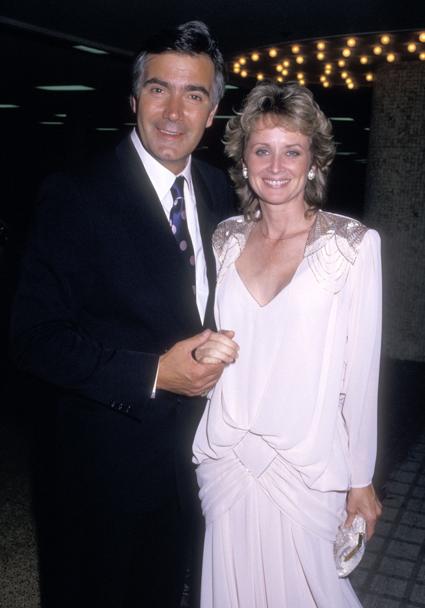 John McCook, Laurette Spang, 1987