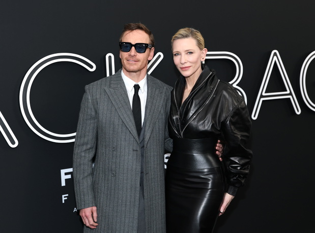 Micheal Fassbender i Cate Blanchett na premierze filmu "Szpiedzy" - 9.03.2025, Nowy Jork, USA