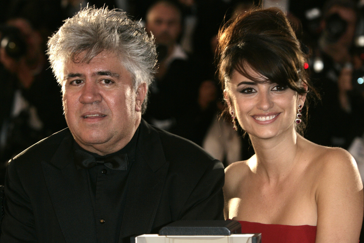 Pedro Almodovar i Penelope Cruz na 59. edycji Festiwalu Filmowego w Cannes - 28.05.2006, Cannes, Francja