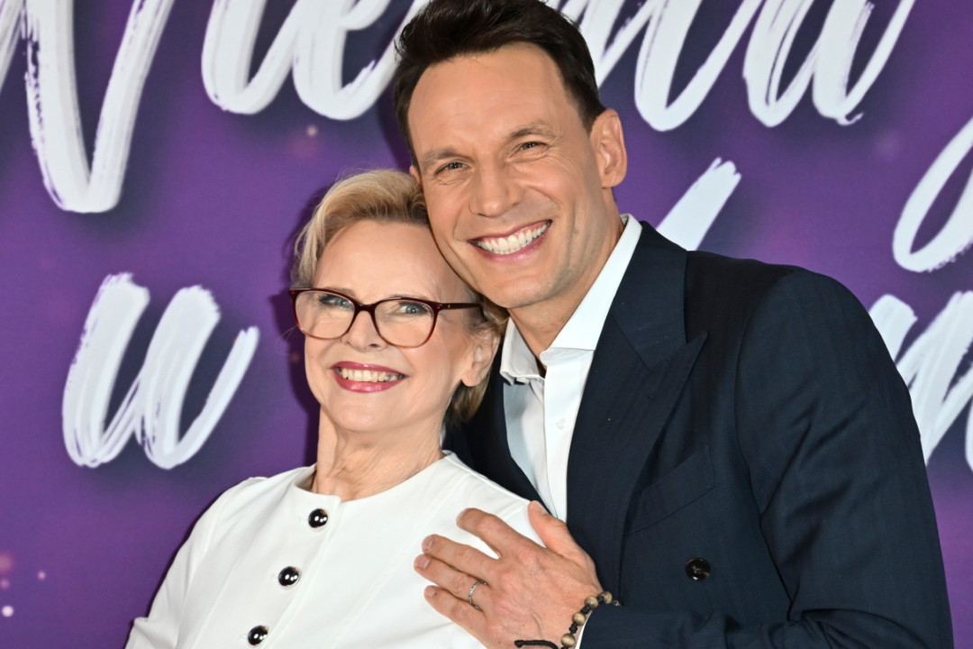 Tomasz Wolny z mamą. 26.05.2026.
