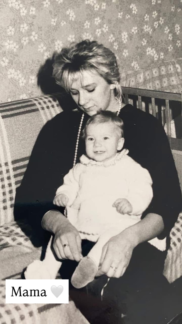 Marta Nawrocka z mamą