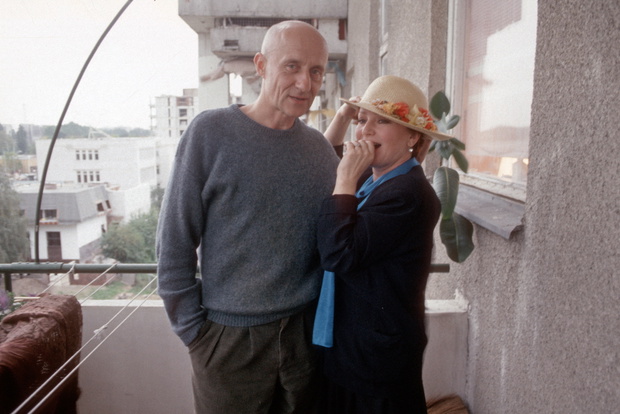 Marek Walczewski i jego zona Malgorzata Niemirska