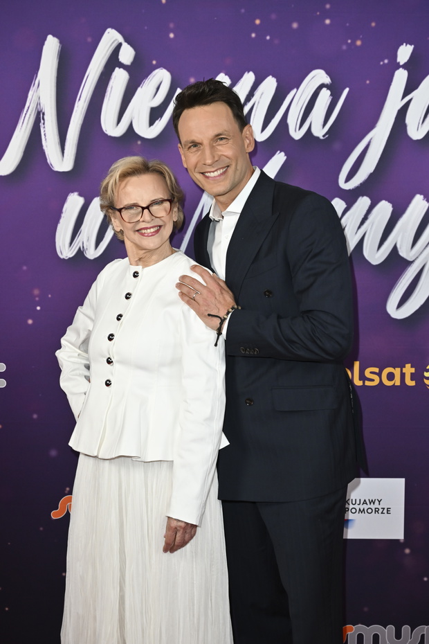 Tomasz Wolny z mamą Danutą, 25.05.2026.