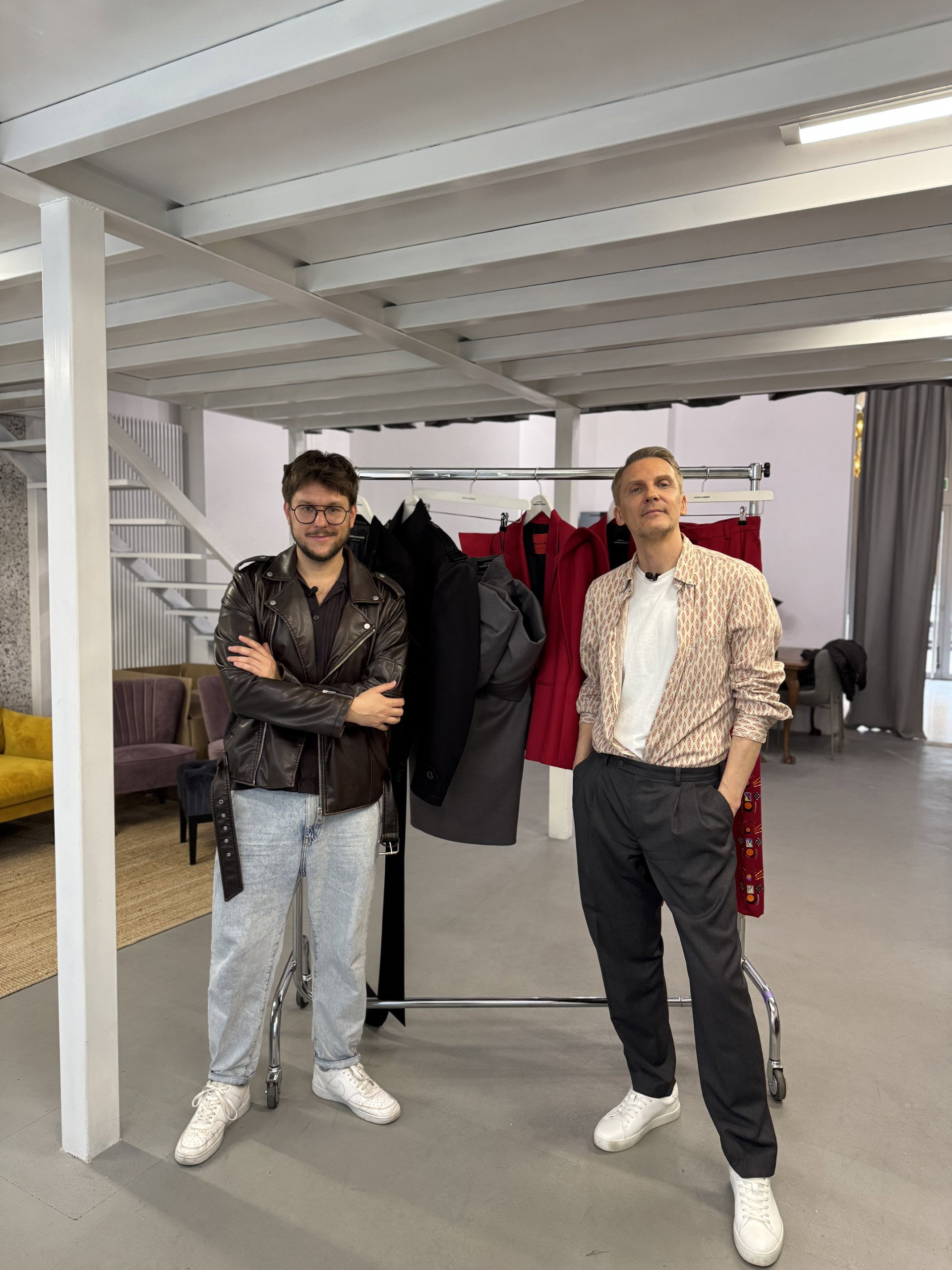 Mariusz Przybylski w swoim butiku, Rafał Kowalski