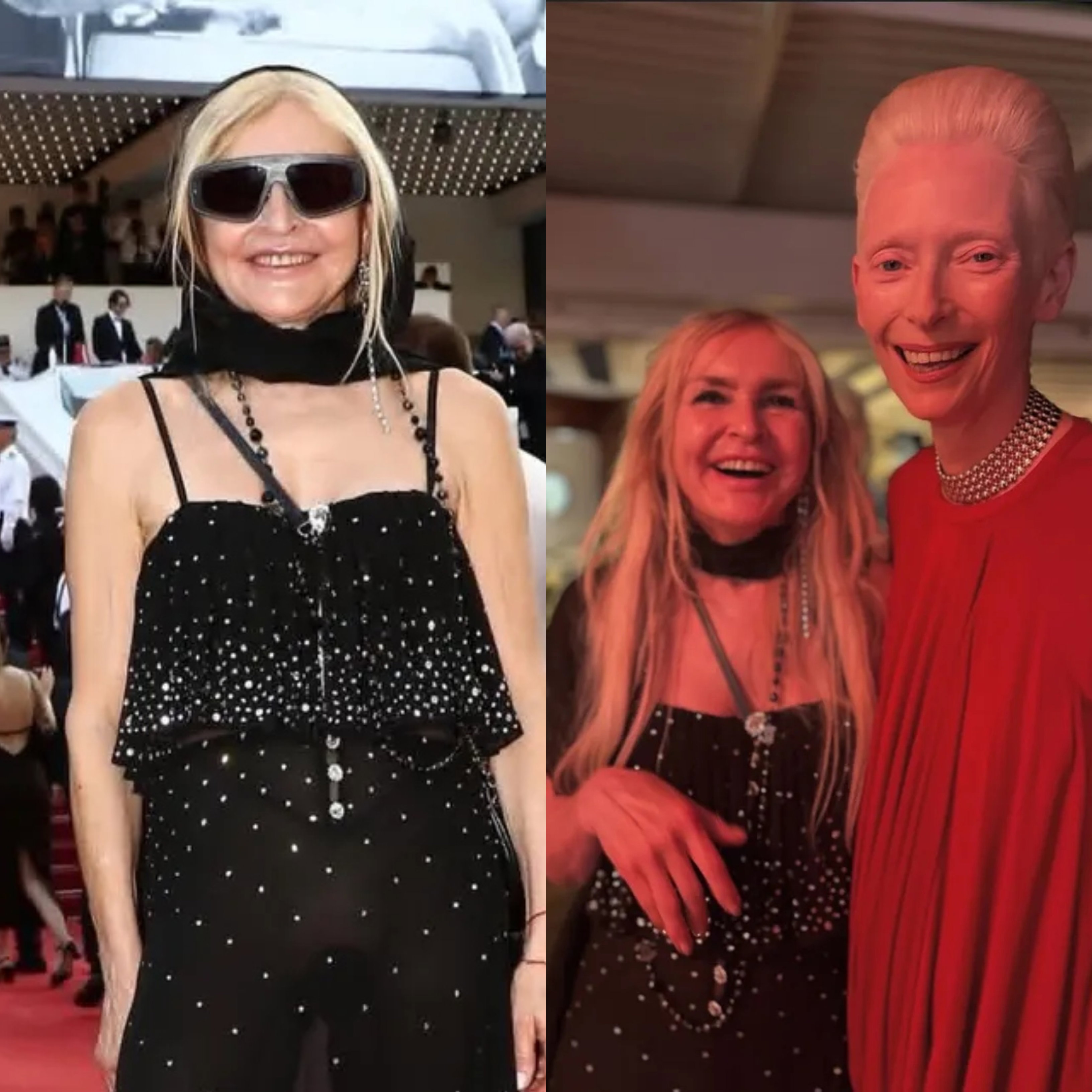 Monika Olejnik, Tilda Swinton