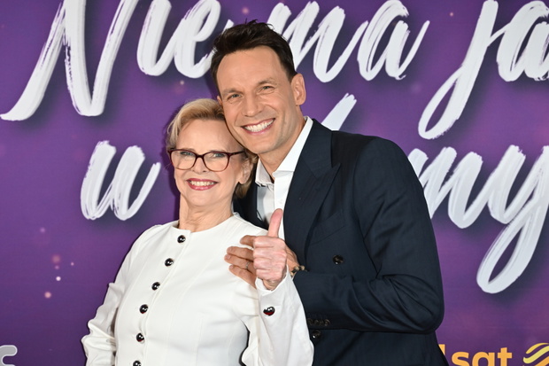 Tomasz Wolny z mamą Danutą, 25.05.2026.