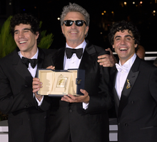 Javier Calvó, Javier Ambrossi i Paweł Pawlikowski z nagrodą Palme D'Or za reżyserię ex aequo - 23.05.2026, Cannes, Francja