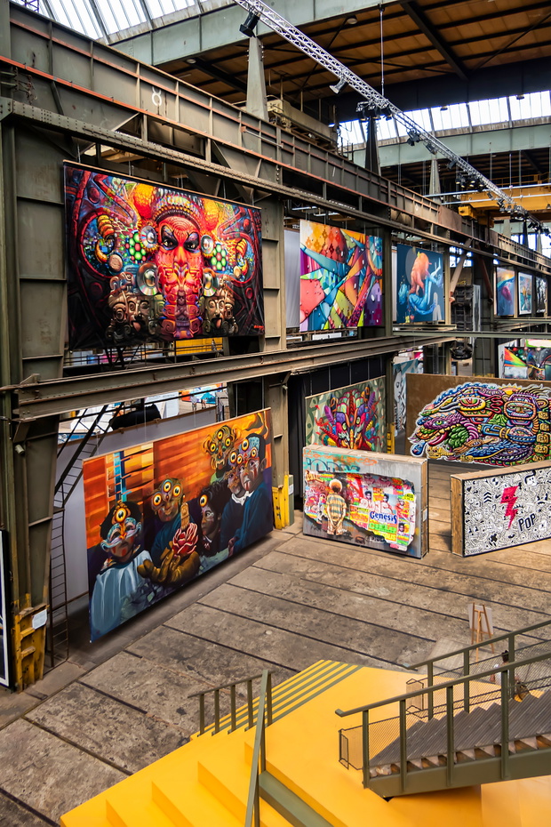 Największe na świecie międzynarodowe muzeum graffiti i street artu w dawnej stoczni w północnej dzielnicy Amsterdamu