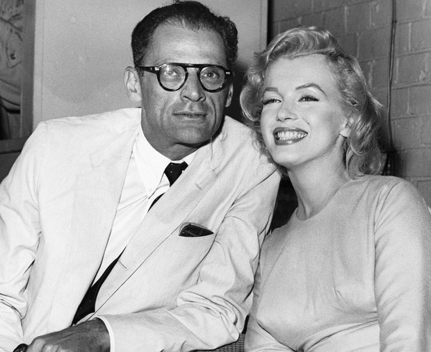 Marilyn Monroe and Arthur Miller