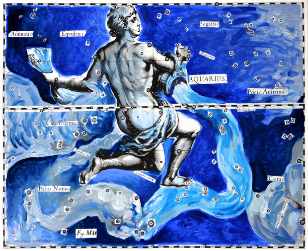 "Aquarius", obraz Wojciecha Fangora