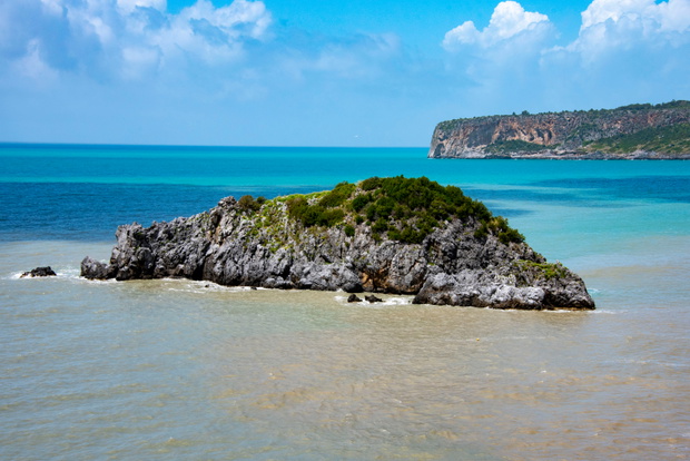 Zjawiskowa plaża na San Nicola.